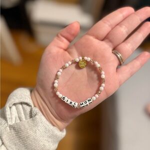 Girl Mom Beaded Bracelet